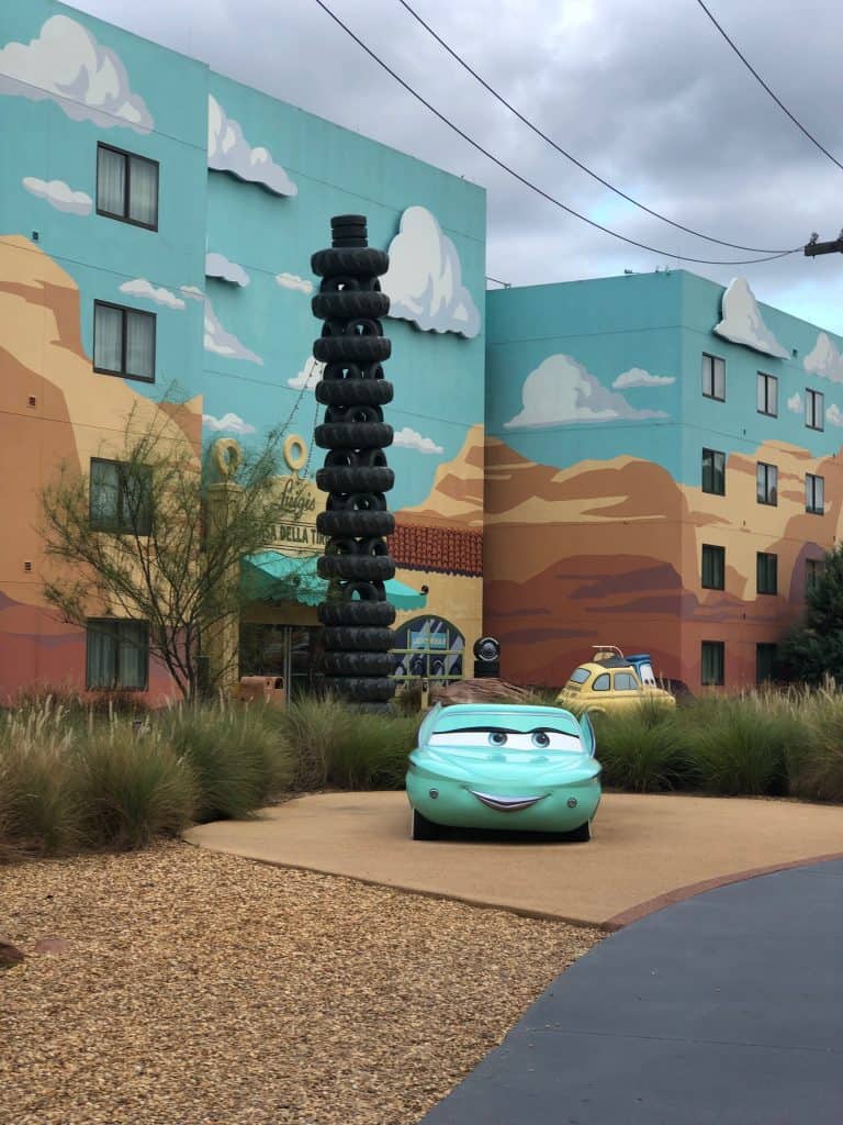 Art of Animation cars theming