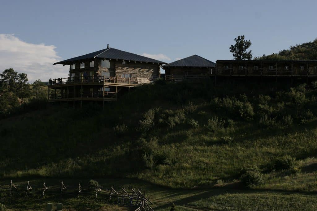 House at Bit-O-Wyo Ranch, Wyoming