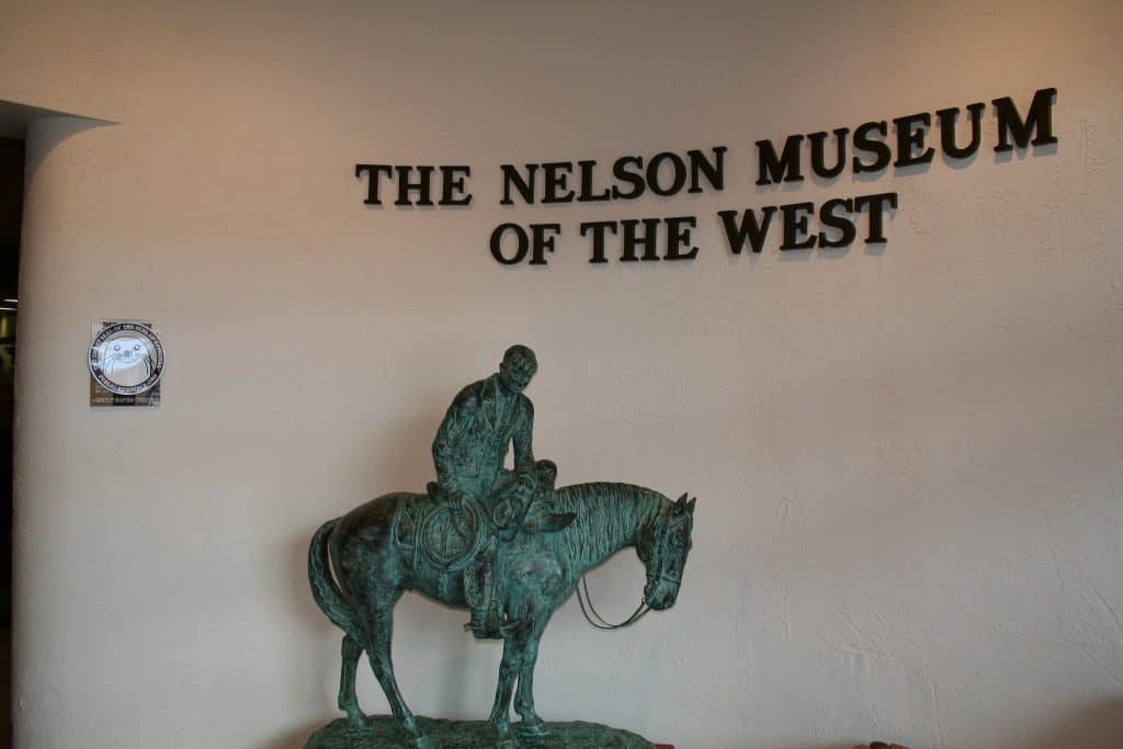 Statue in Nelson Museum of the West