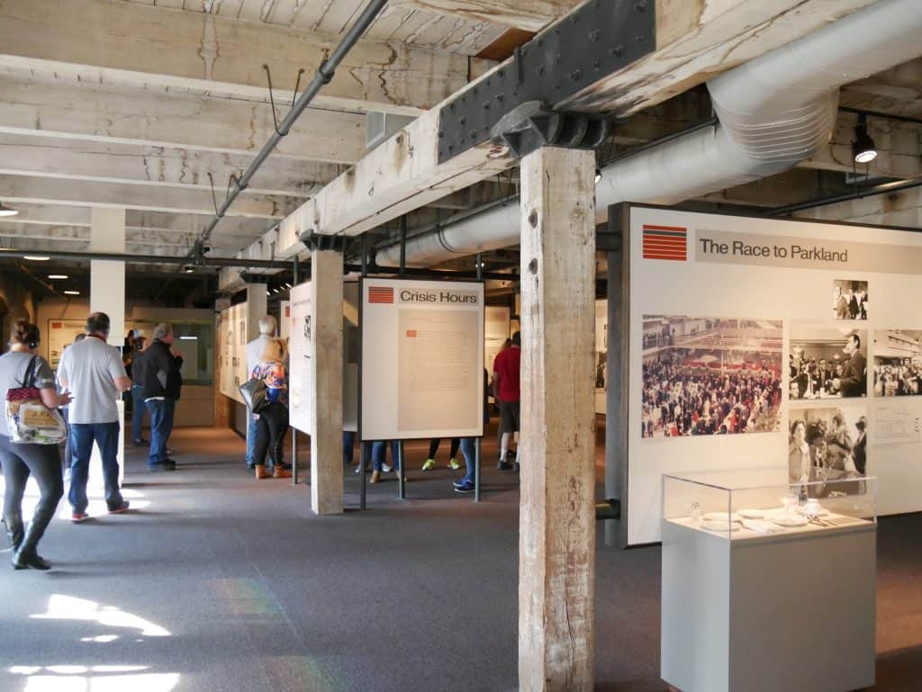 Inside Sixth Floor Museum, Dallas, Texas