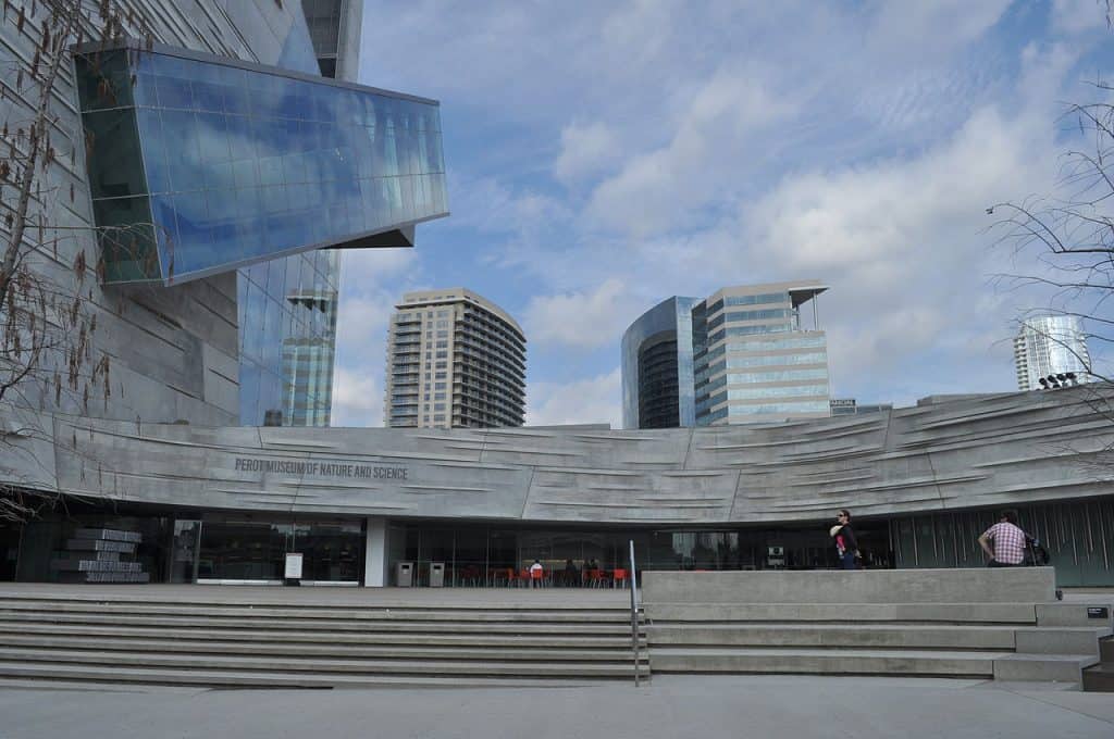 Exterior of Perot Museum of Nature and Science, Dallas