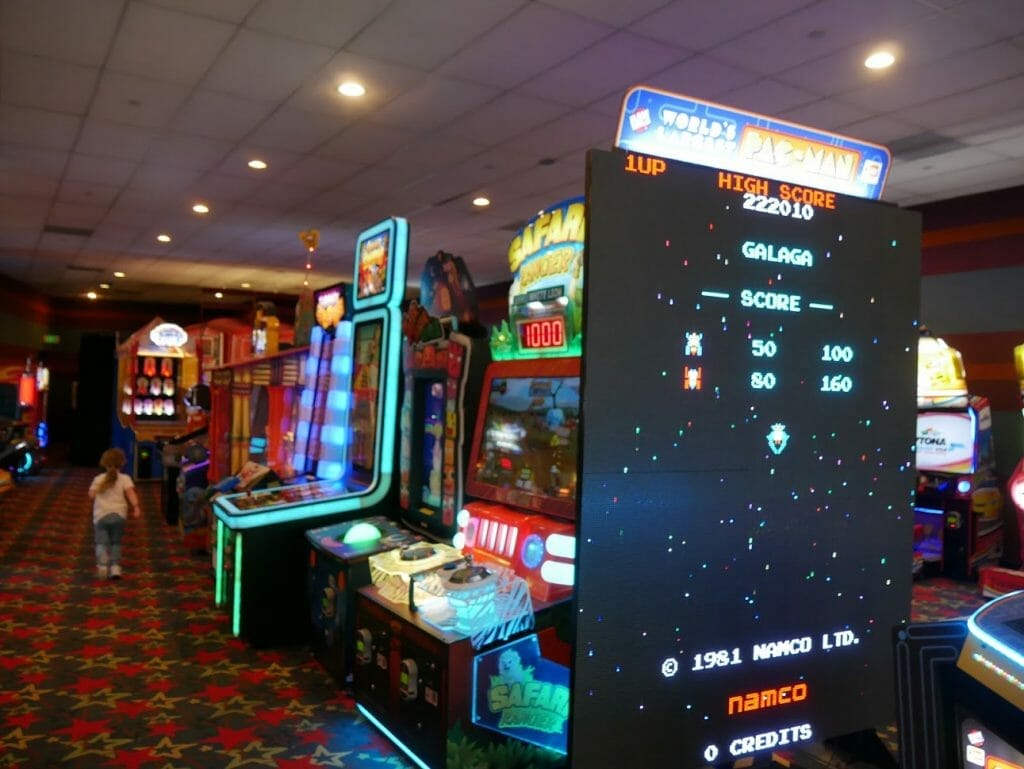 All-Star Movies resort arcade