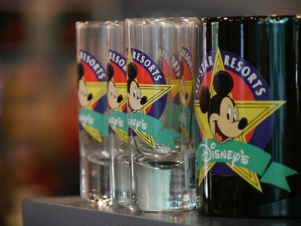 All Star Movies shot glasses