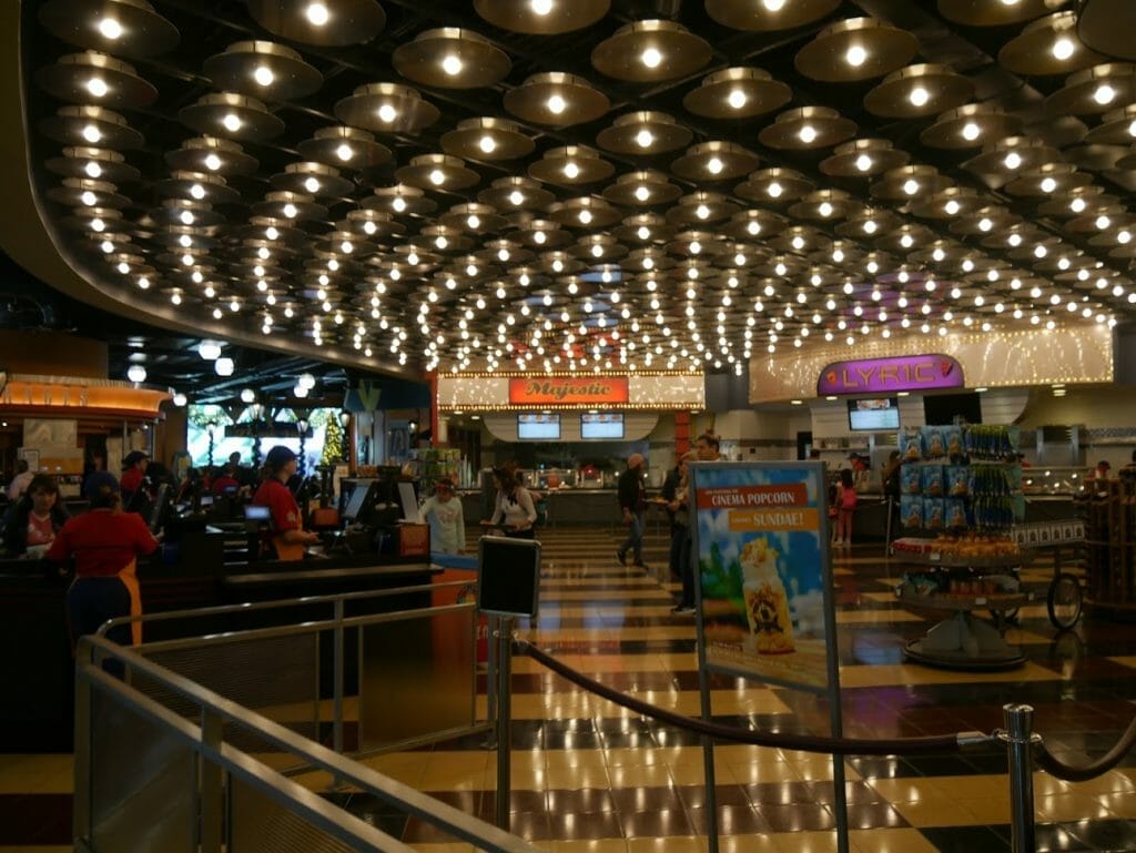 Disney World All Star Movies Resort Food Court interior