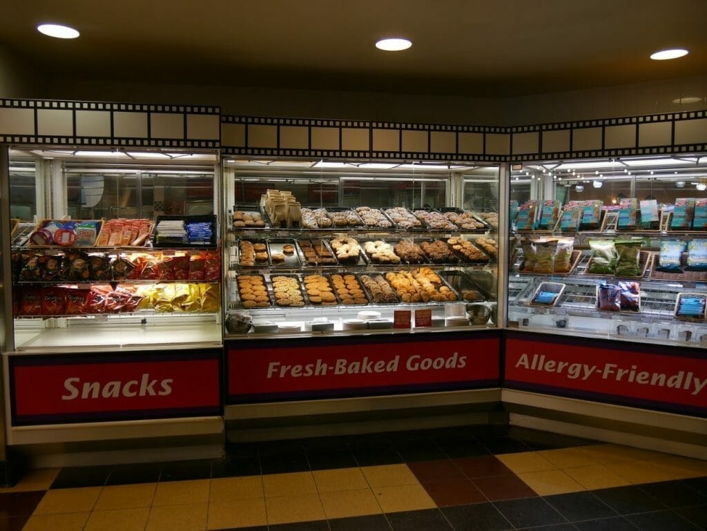 Disney World All Star Movies Resort Food Court baked goods