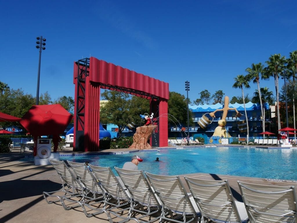 Disney All-Star Movies pool review Fantasia pool