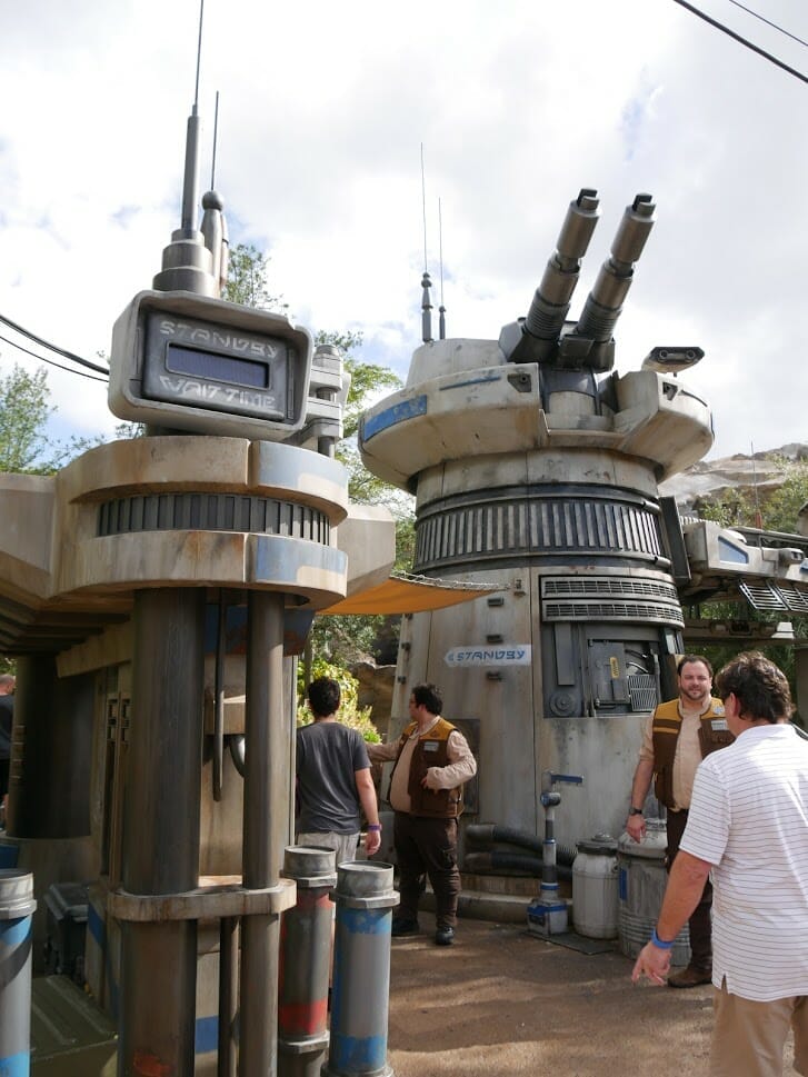 Entrance to Rise of the Resistance