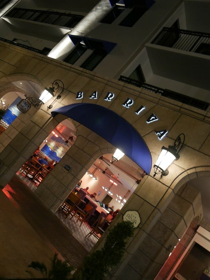 Entrance to Bar Riva at Riviera Resort Disney