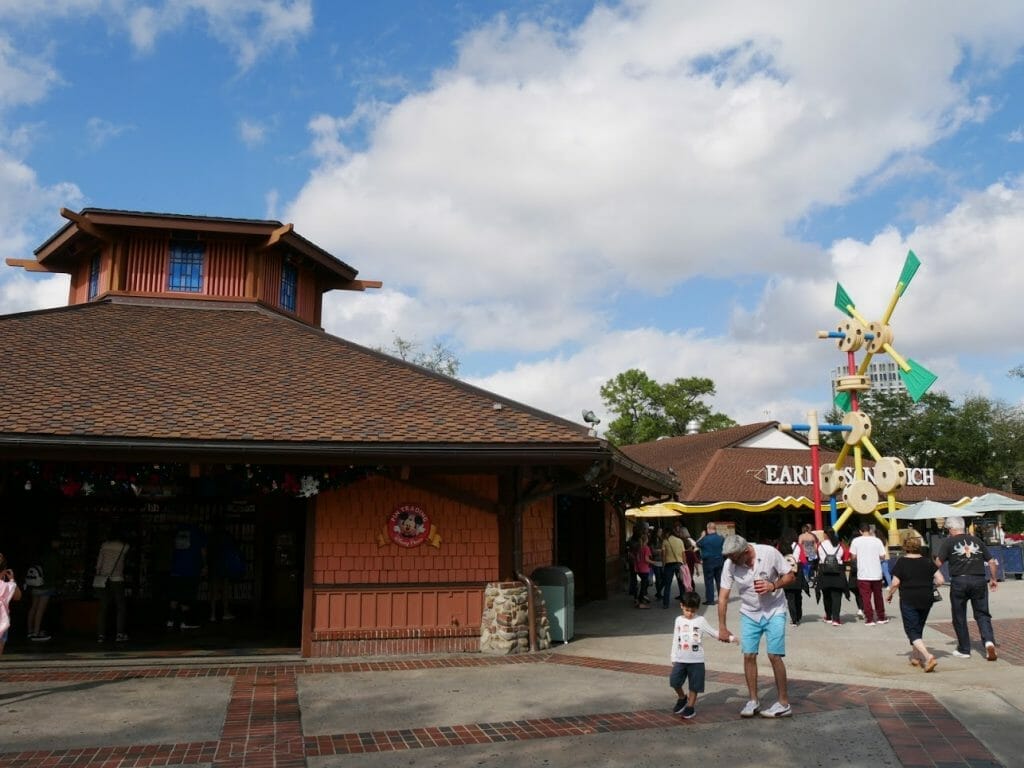 The Pin Trading store at Disney Springs