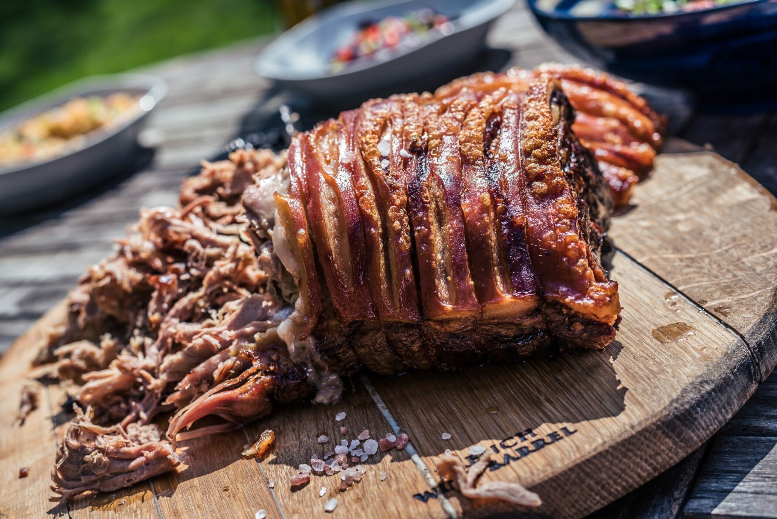 A BBQ brisket