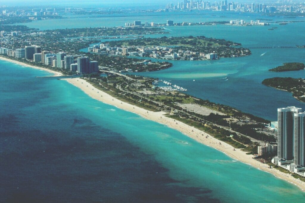 coastline of Florida