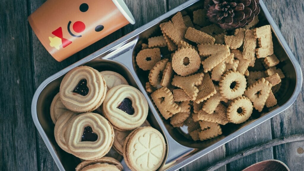 cookies in a box