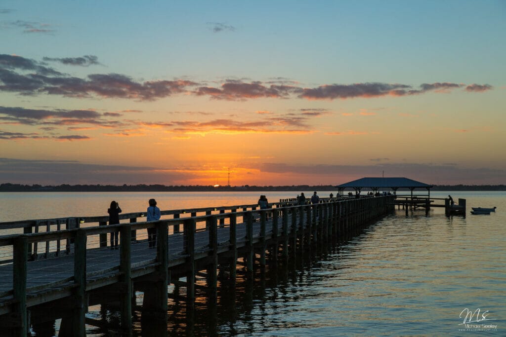 pier on melbourne beach florida