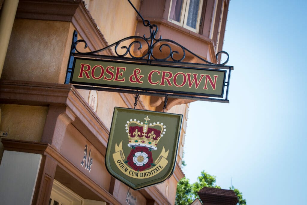 Rose and Crown Epcot