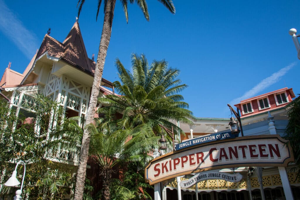 Skipper Canteen at Magic Kingdom exterior