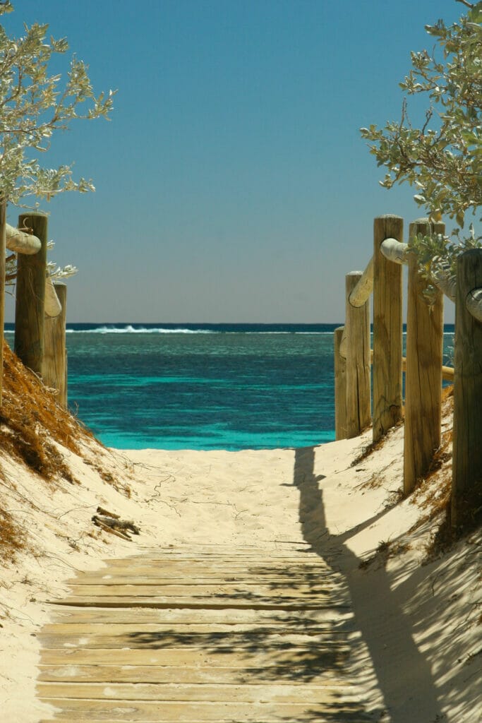 beach boardwalk