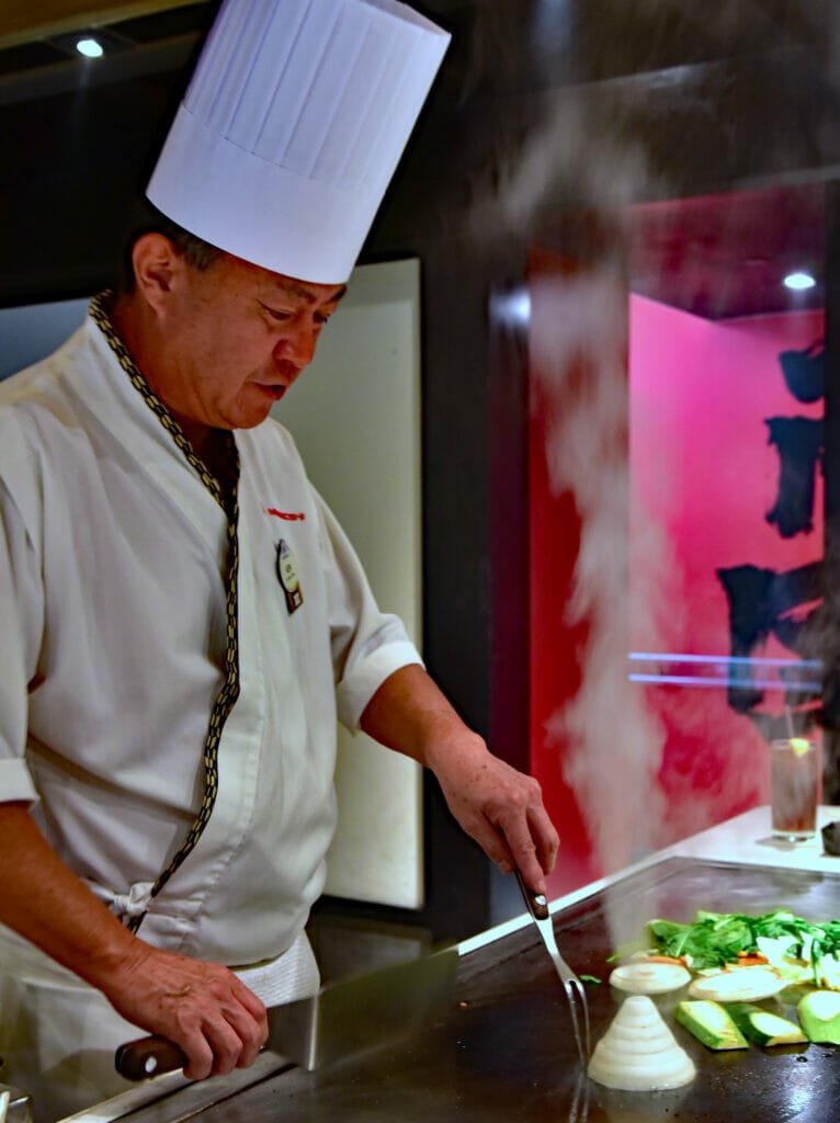 chef at Teppan Edo