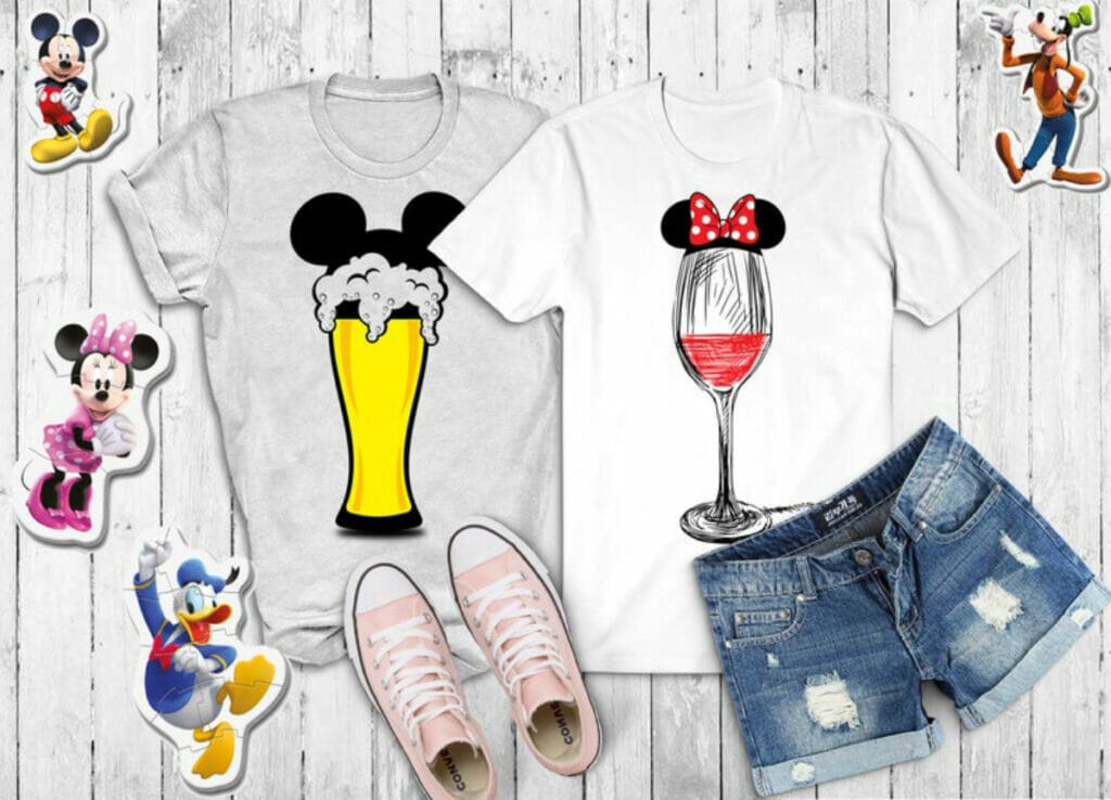 disney couples shirt