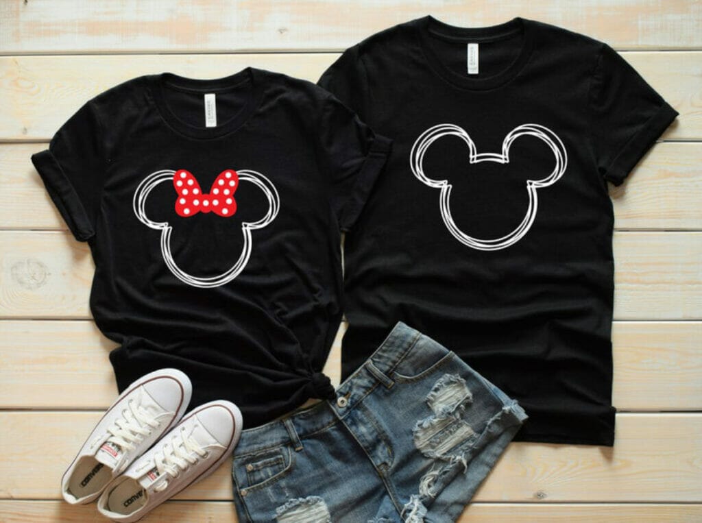 disney couples shirt