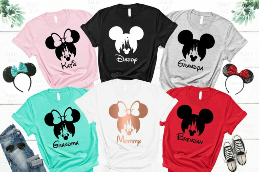 Disney family shirt