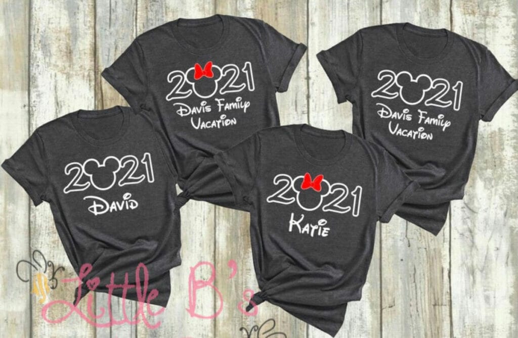 Disney family shirt