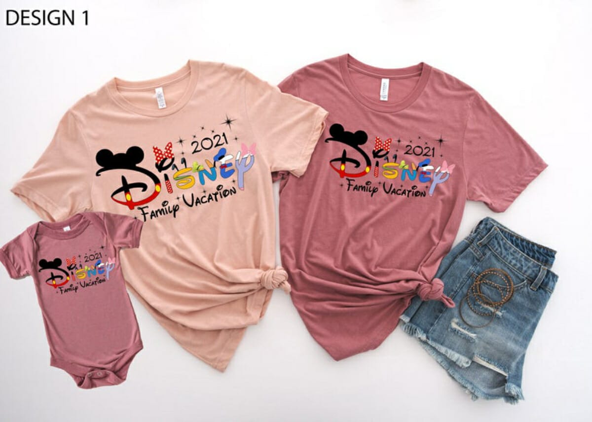 21+ Cute Disney Family Shirts (Matching + Funny Options!)