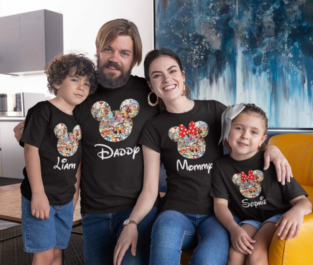 Disney family shirt