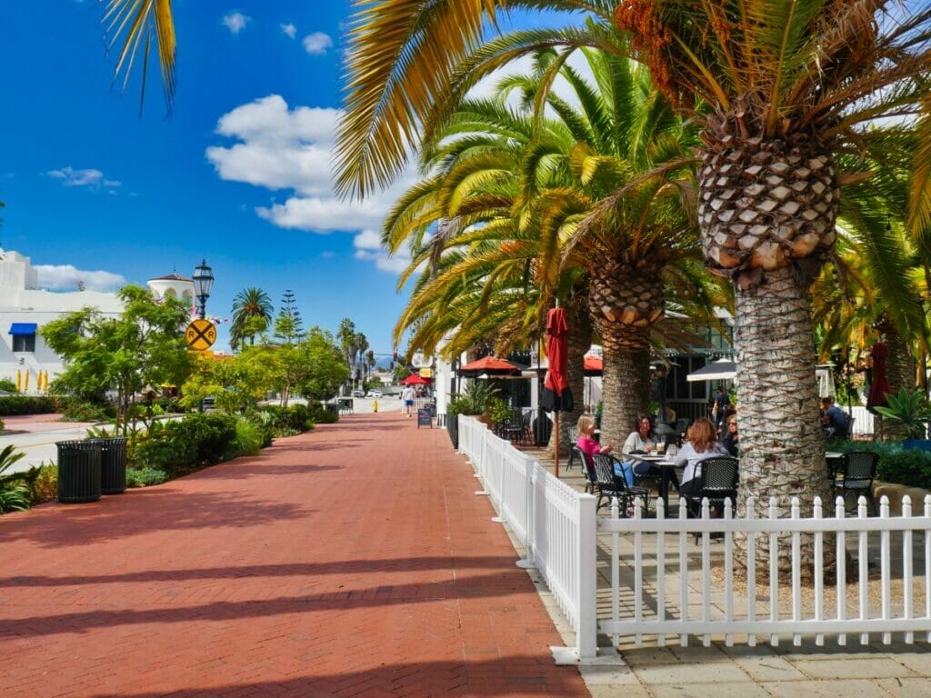 funk zone street in santa barbara