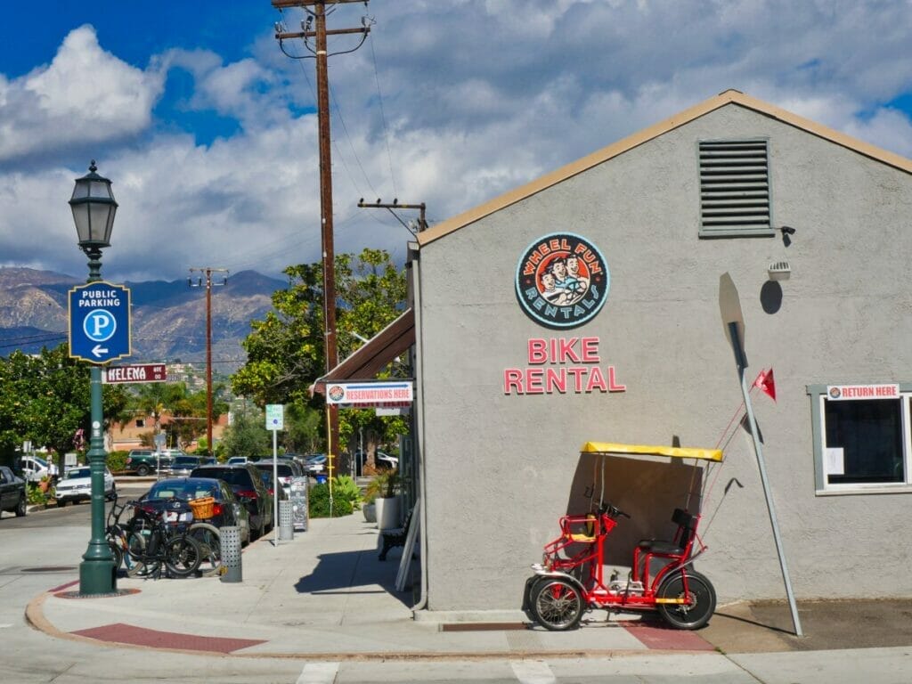 bike rental in santa barbara