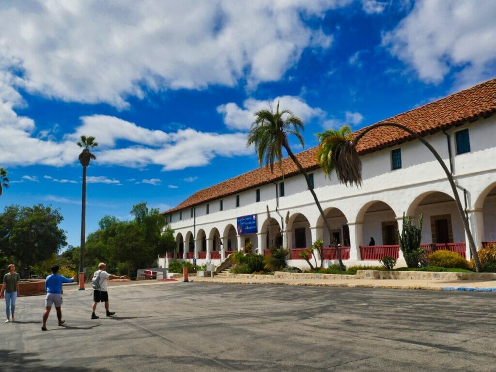 old mission in santa barbara