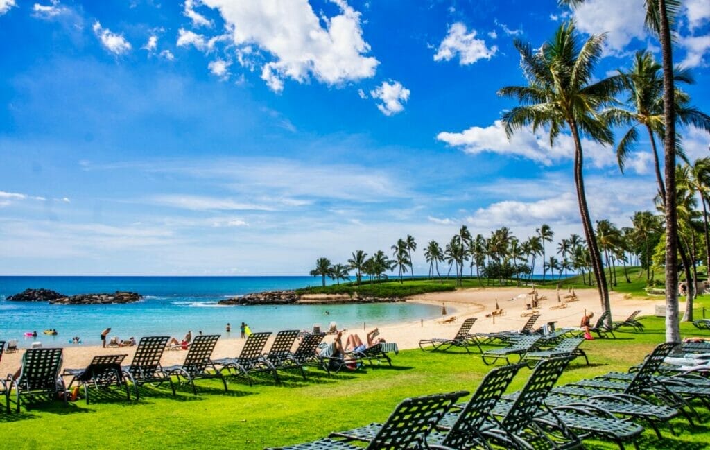 beach on Oahu