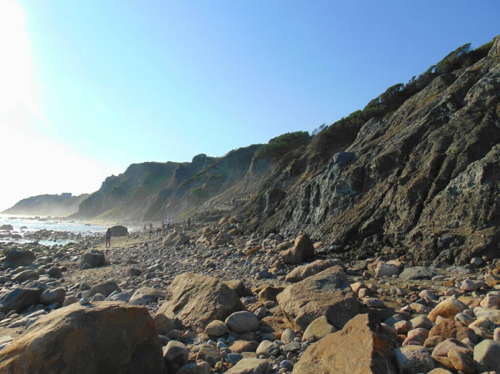 Mohegan Bluffs Rhode Island