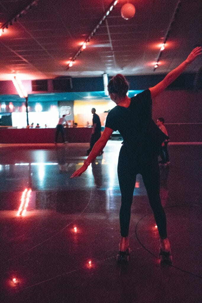 Roller skating