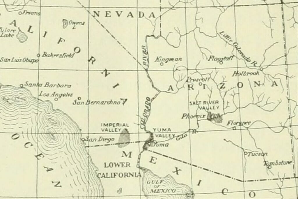 Image of a map 