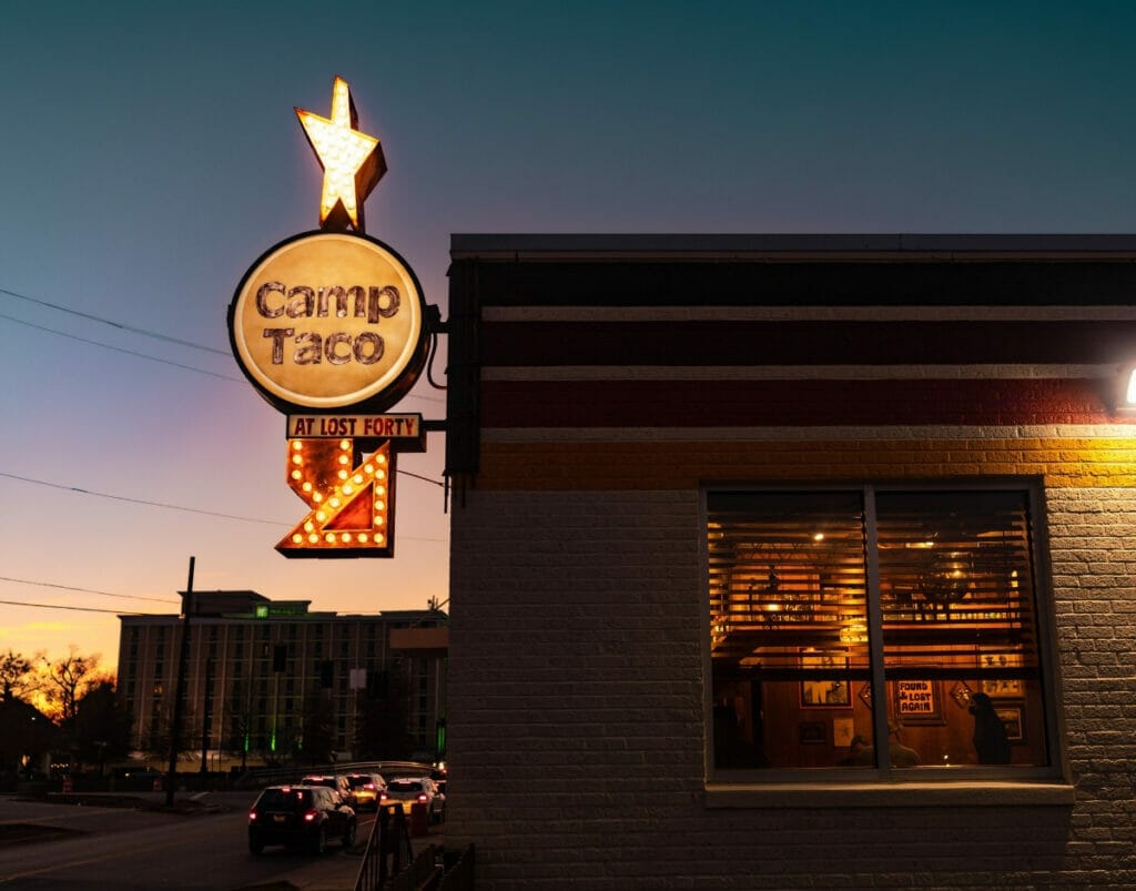Camp Taco exterior