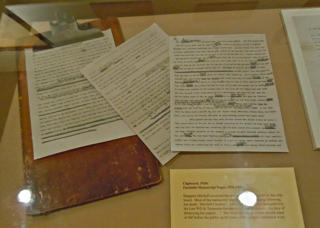 Margaret Mitchell's Gone with the Wind Manuscript