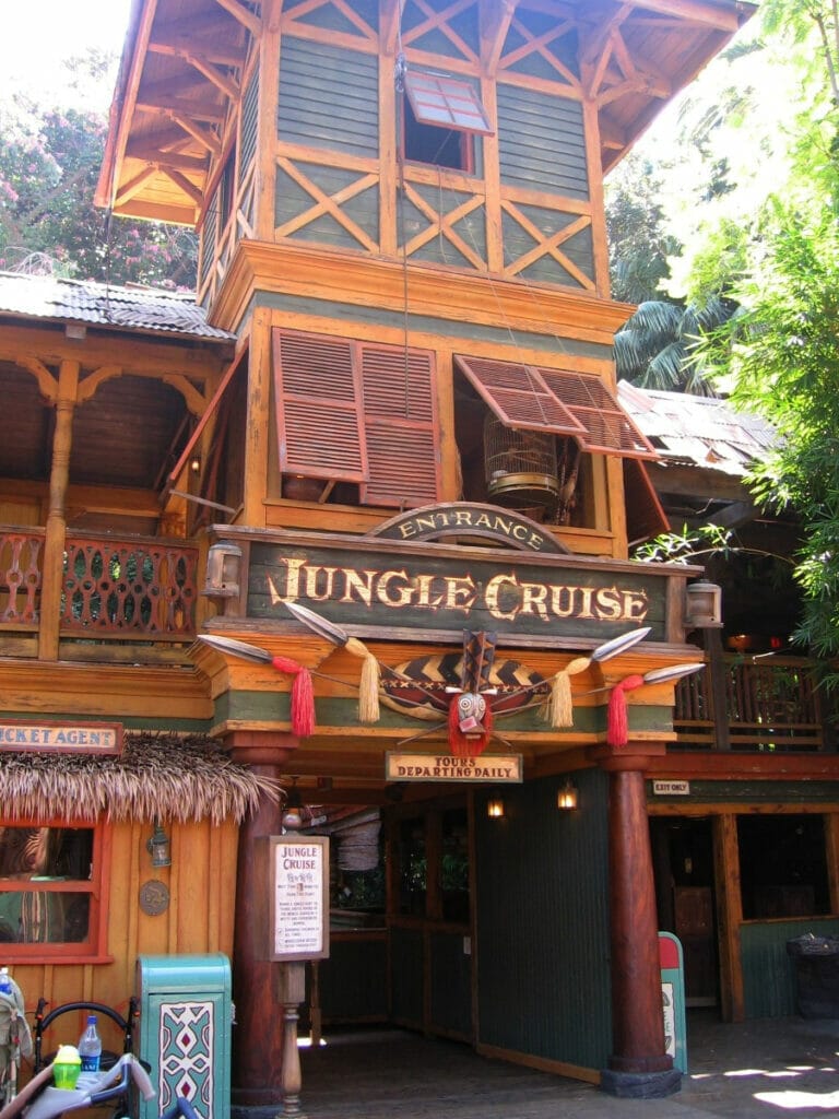 Jungle Cruise entrance 