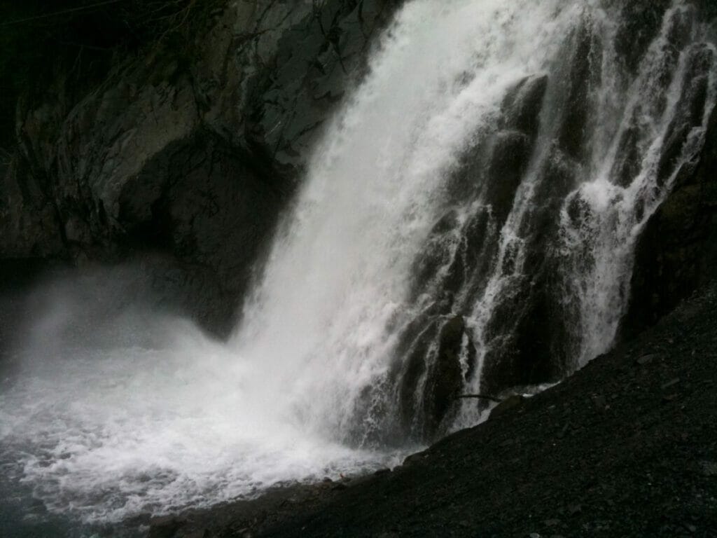 Lowell Creek Waterfall 