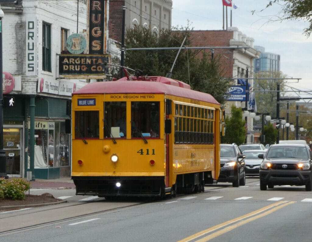 Little Rock streetcar 