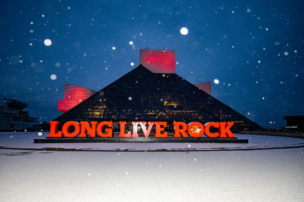 Rock and Roll Hall of Fame entrance