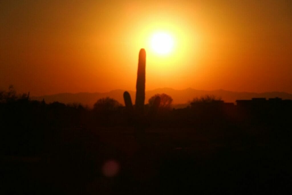 Sunset in Arizona