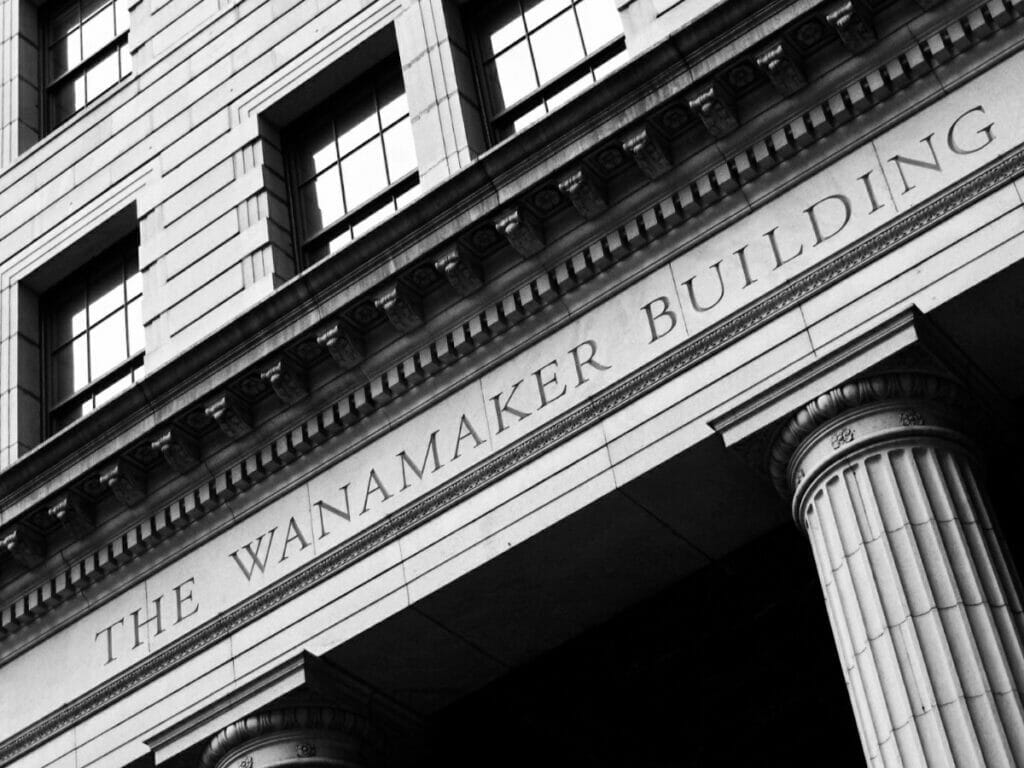 Wanamaker building 