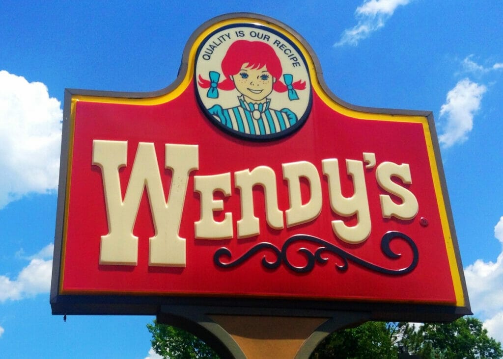 Wendy's sign