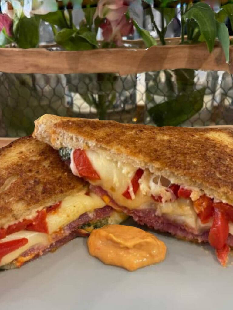 Grilled cheese sandwich
