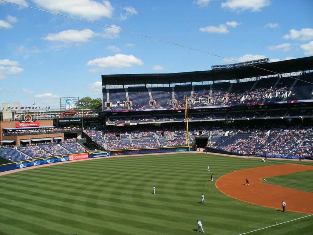 Braves baseball game 