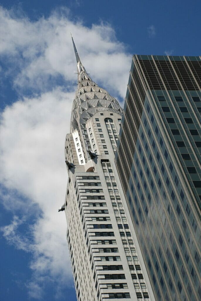 Exterior of the Chrysler Building 