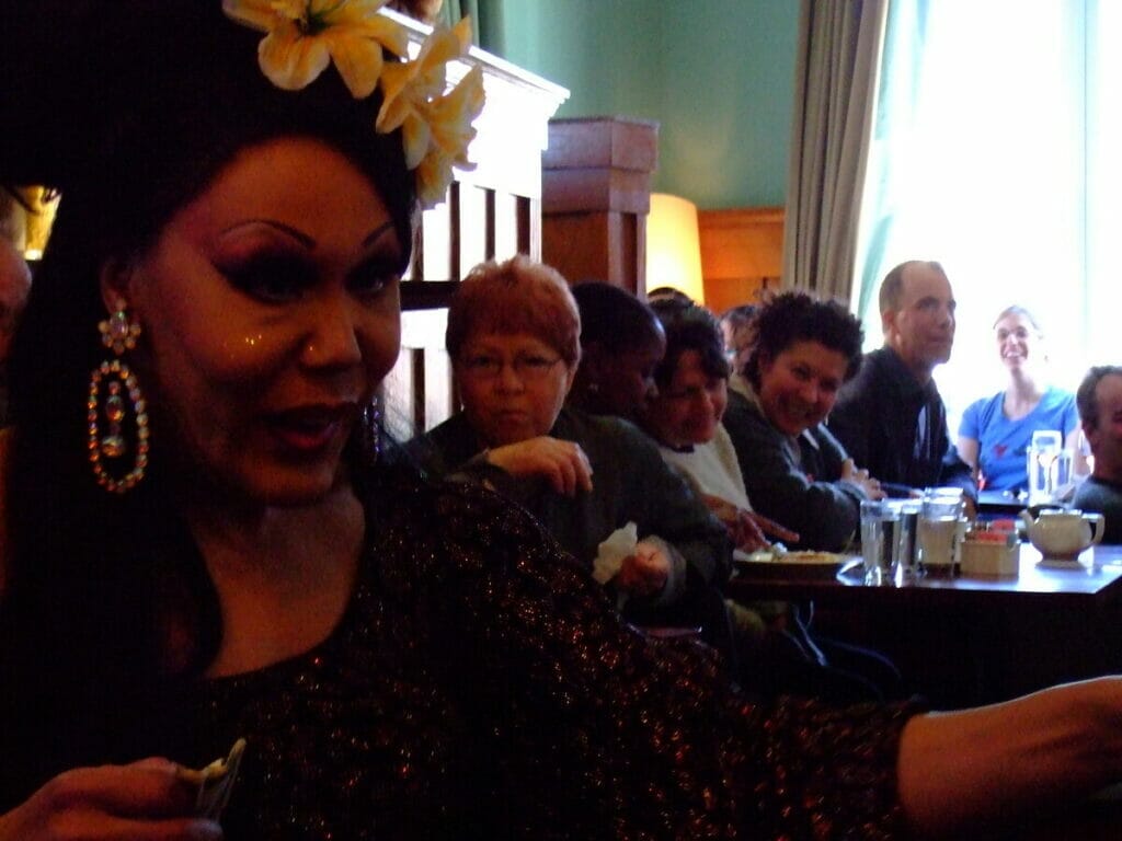 drag brunch at Godfrey's, indoor activity in Richmond Virginia