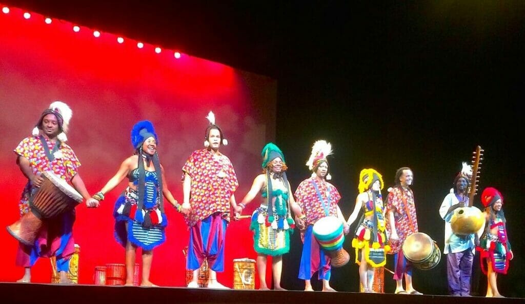 Elegba Folklore Society, indoor activity in Richmond Virginia 