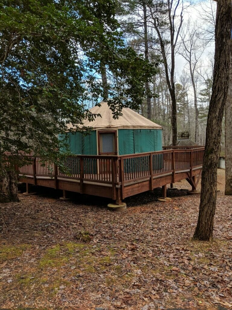 Glamping at Fairy State Park 