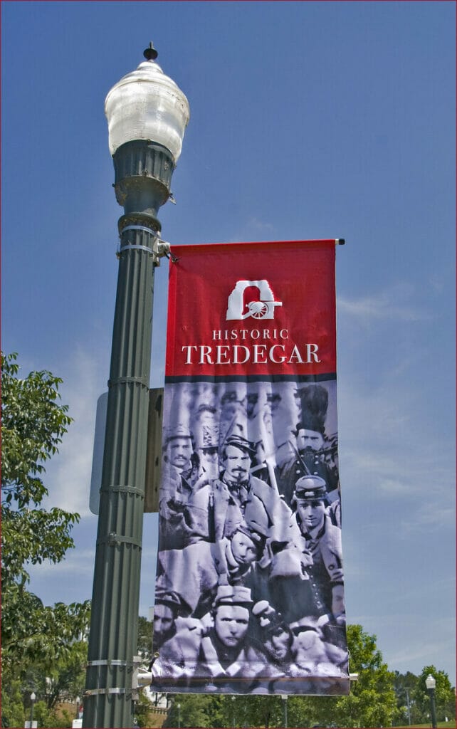 Signs outside the Historic Tredegar 